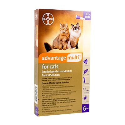 Advantage Multi Topical Solution for Cats - 6 months (Rx) - Image 2