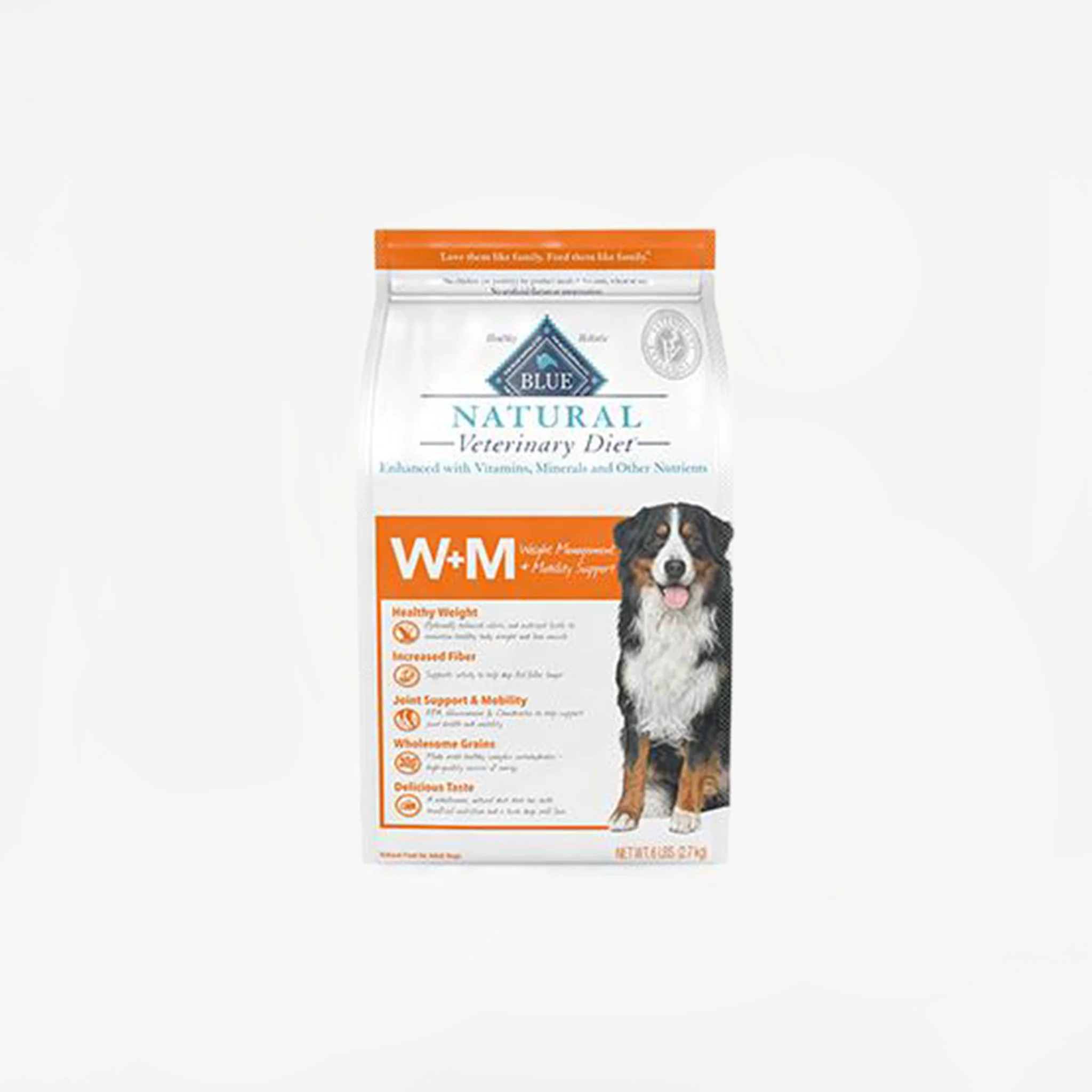 Blue Buffalo Natural Veterinary Diet W+M Weight Management + Mobility Support for Dogs - Dry - Image 2