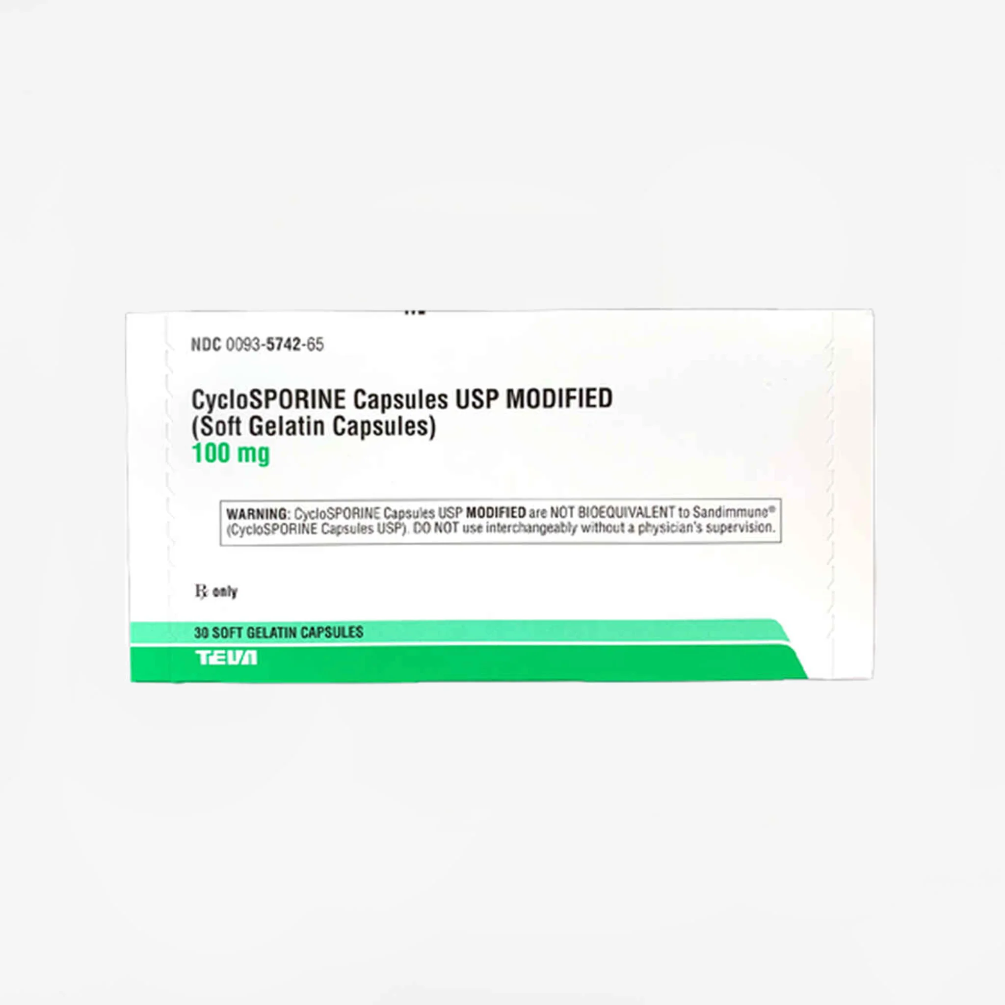 Cyclosporine (Modified) Capsules (Rx) - Image 3