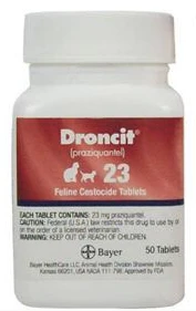 Droncit Feline Tablets (Rx)