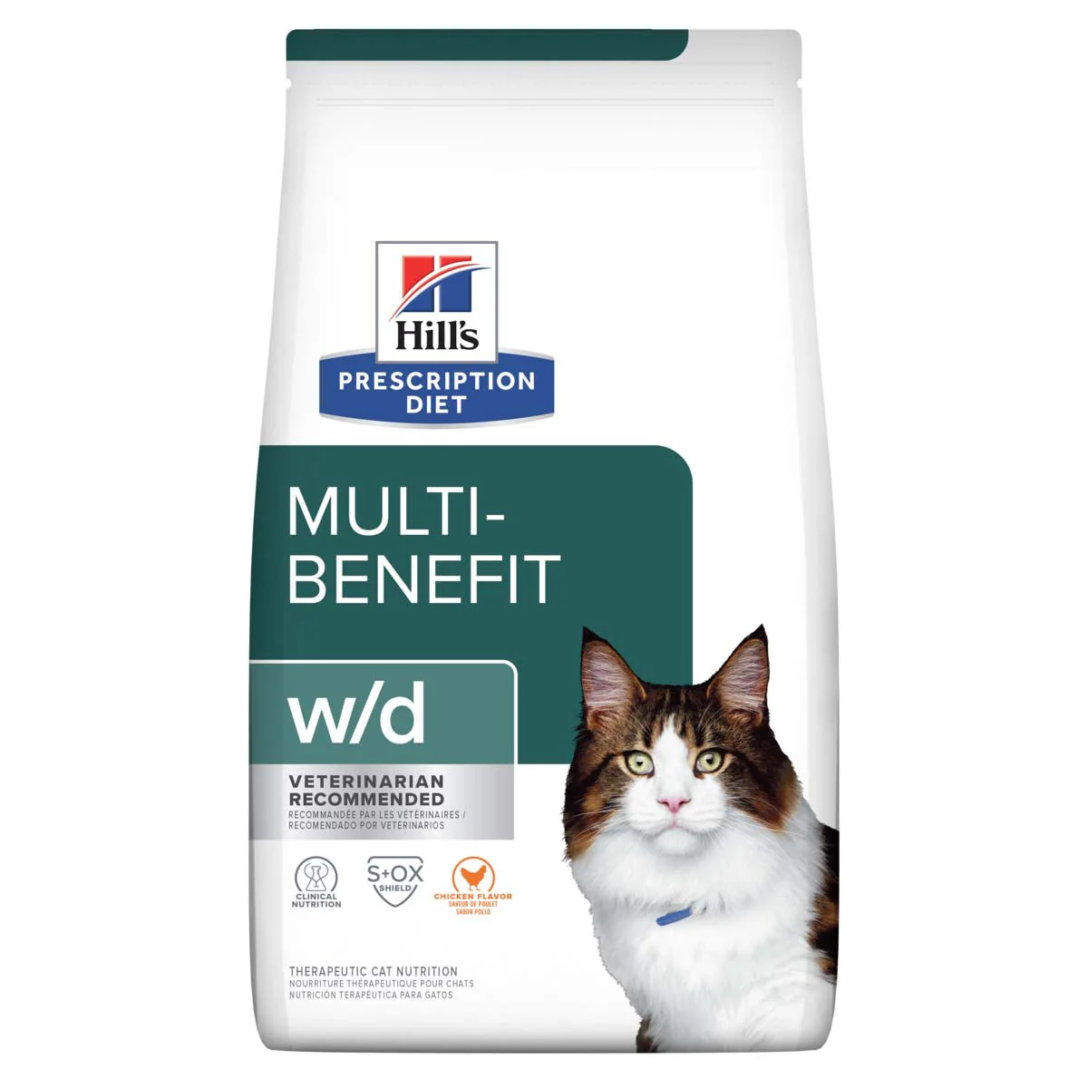 Hill's Prescription Diet w/d Digestive/Weight Management - Cat Food - Image 2