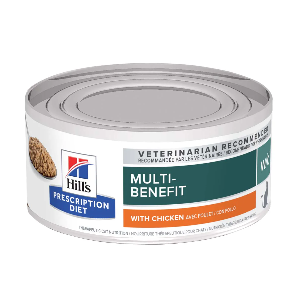 Hill's Prescription Diet w/d Digestive/Weight Management - Cat Food - Image 4