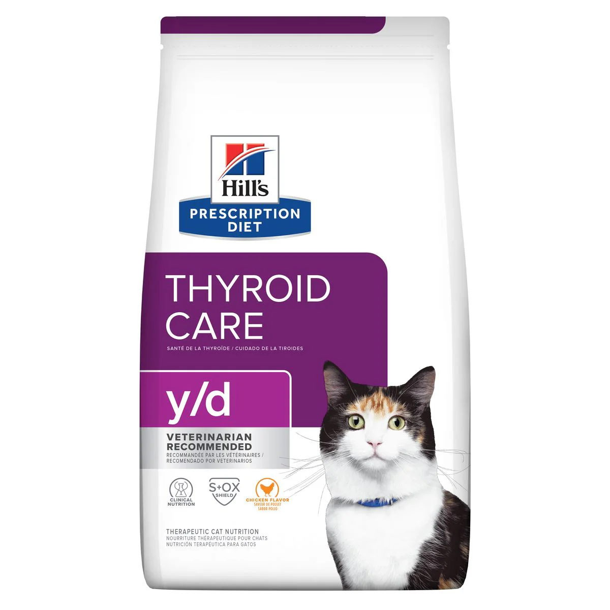 Hill's Prescription Diet y/d Thyroid Care - Cat Food - Image 2