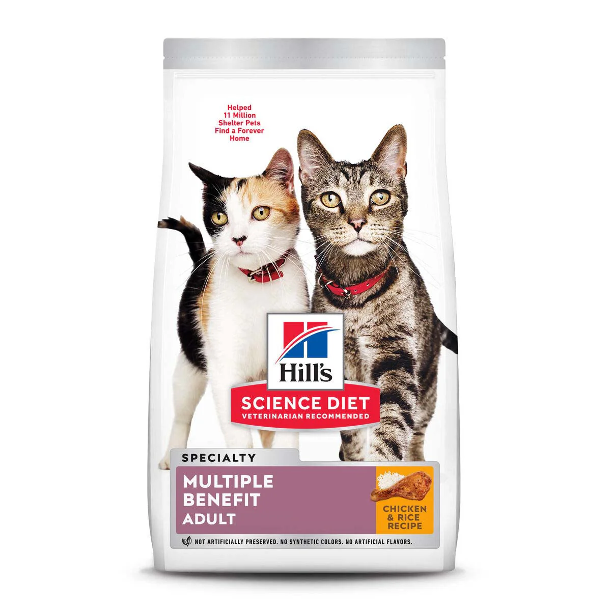 Hill's Science Diet Adult Multiple Benefit for Multi-Cat Households - Cat Food - Image 2