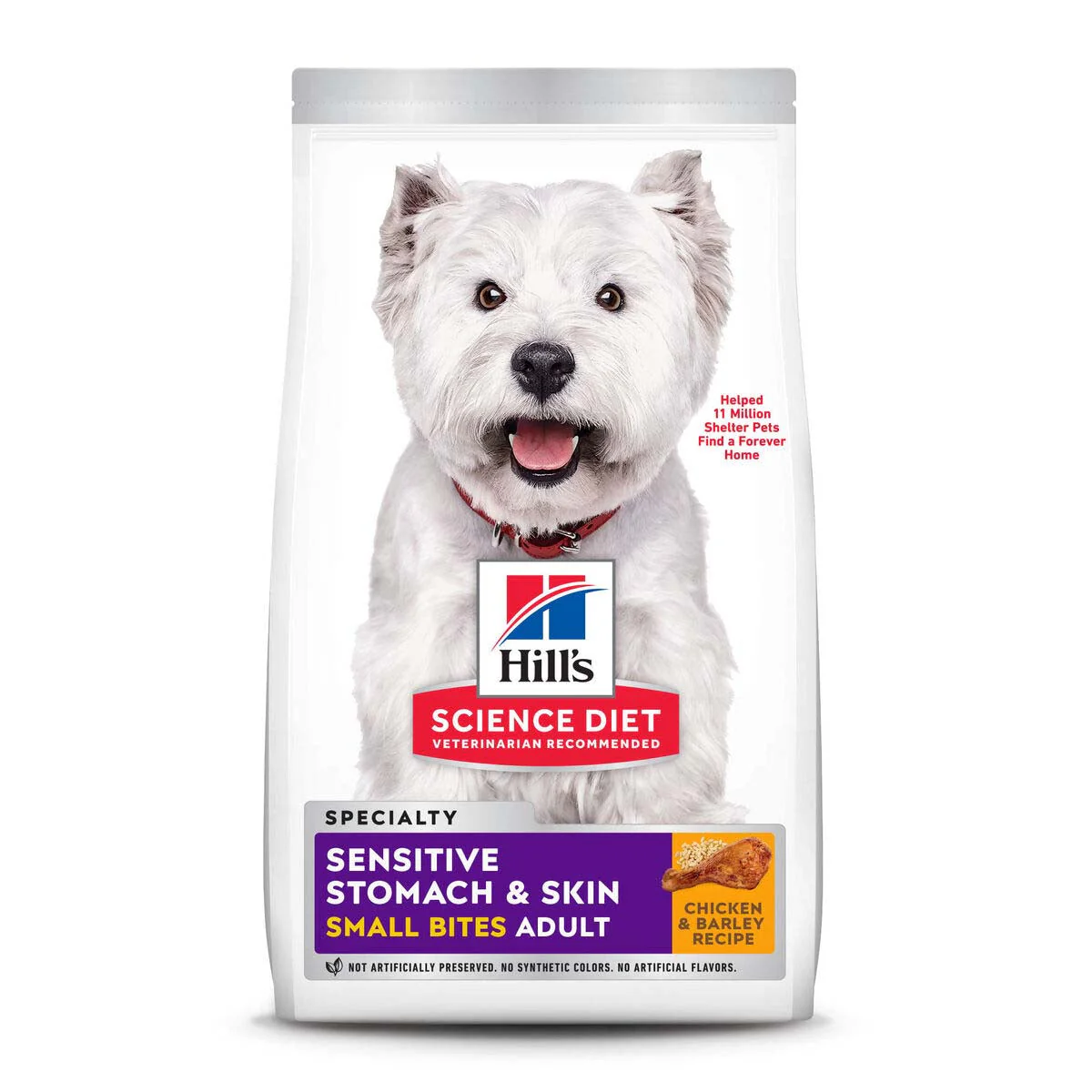Hill's Science Diet Sensitive Stomach & Skin Small Bites - Dog Food - Image 3