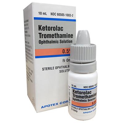 Ketorolac Ophthalmic Solution (Rx)