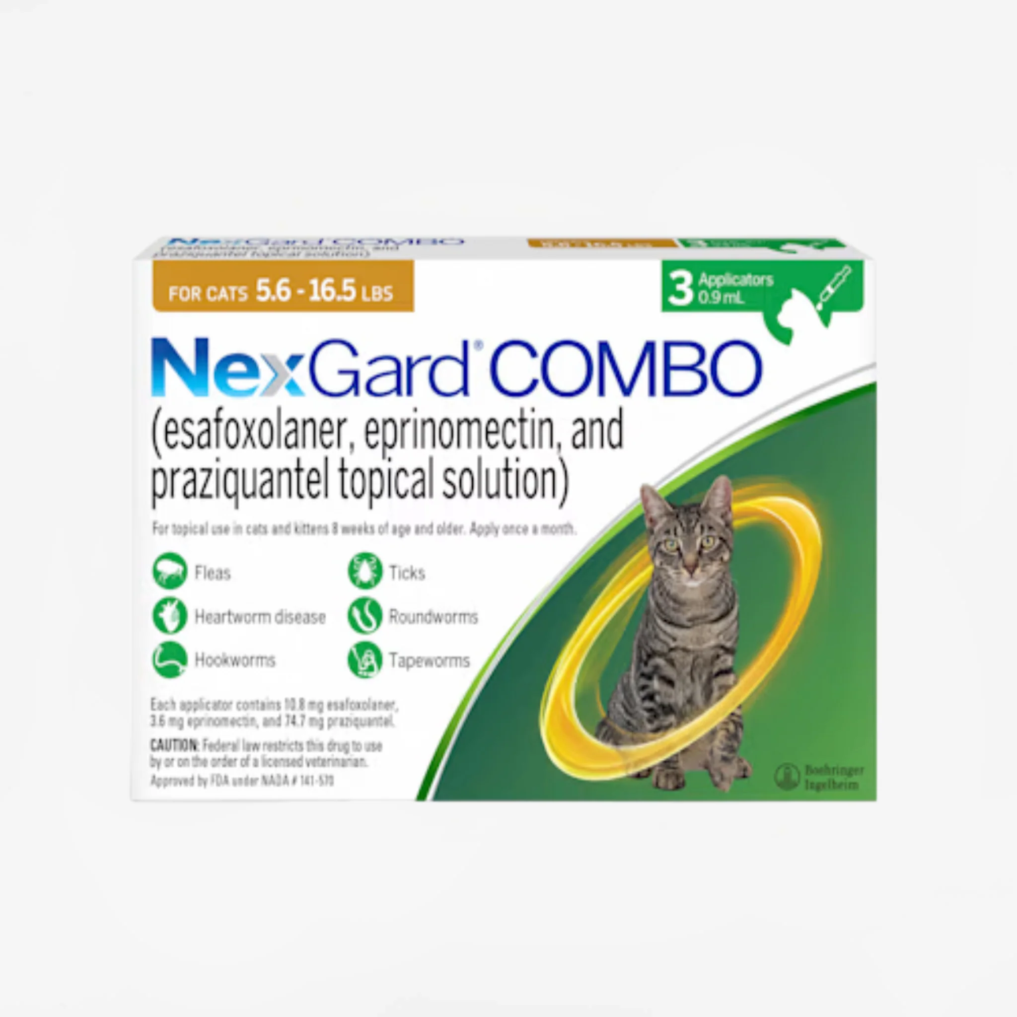 NexGard COMBO for Cats - 3 months (Rx) - Image 2