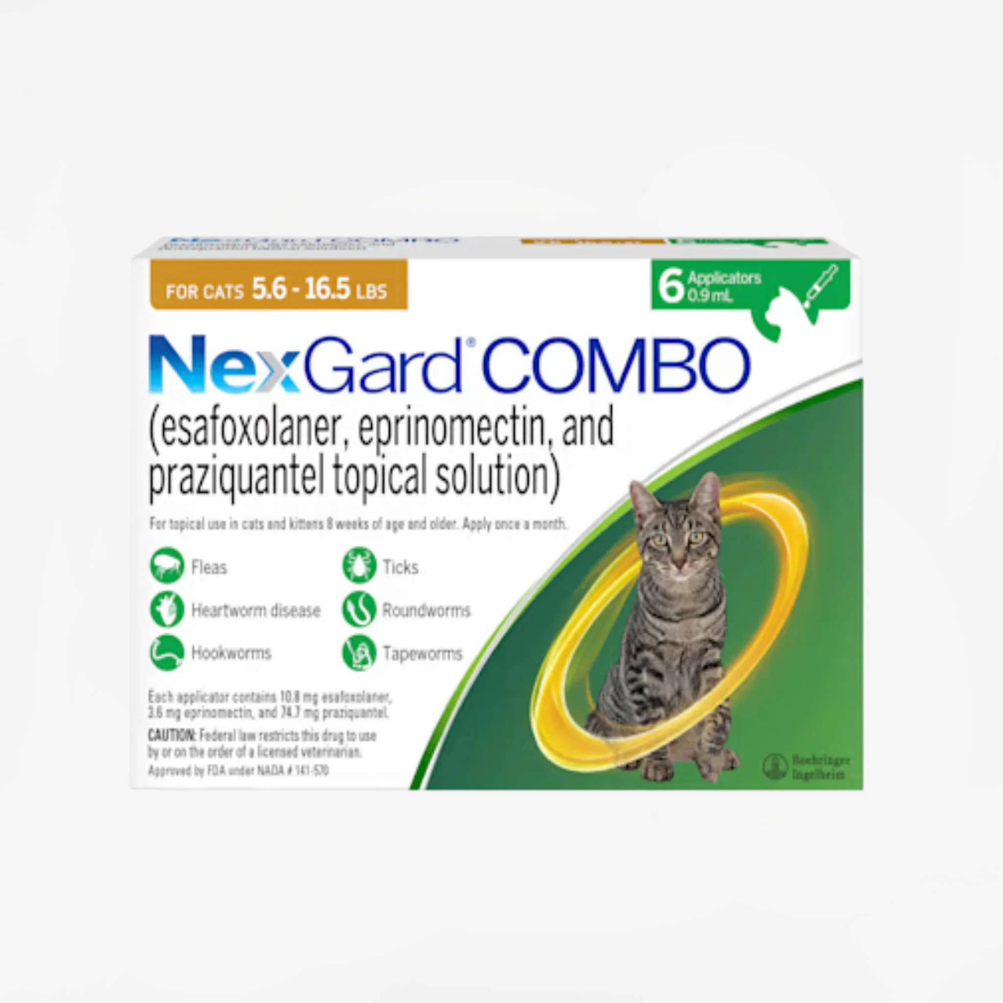 NexGard COMBO for Cats - 6 months (Rx) - Image 2