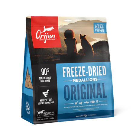 Orijen Original Freeze-Dried Dog Food Medallions