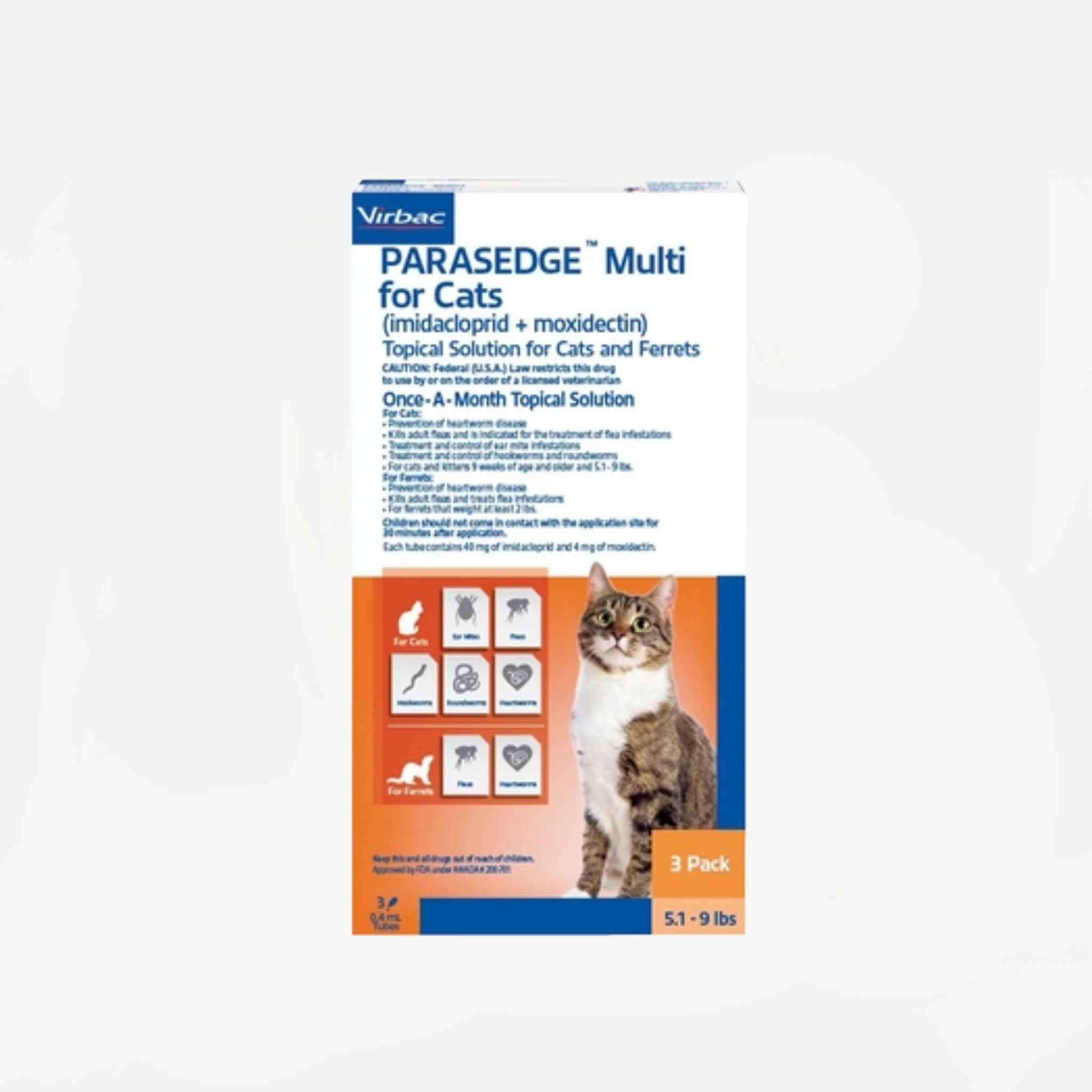 Parasedge Multi TOPICAL SOLN for Cats (Rx) - Image 2