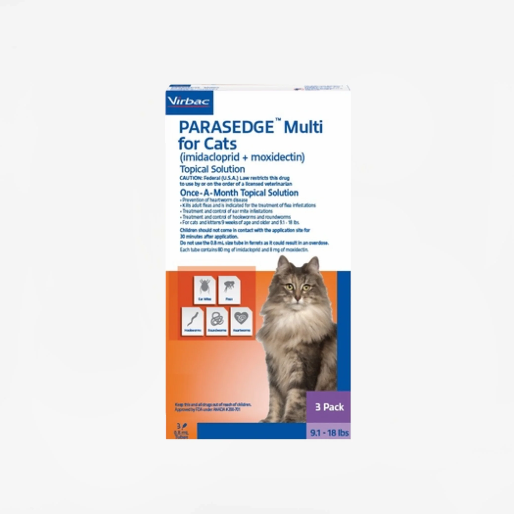 Parasedge Multi TOPICAL SOLN for Cats (Rx) - Image 3