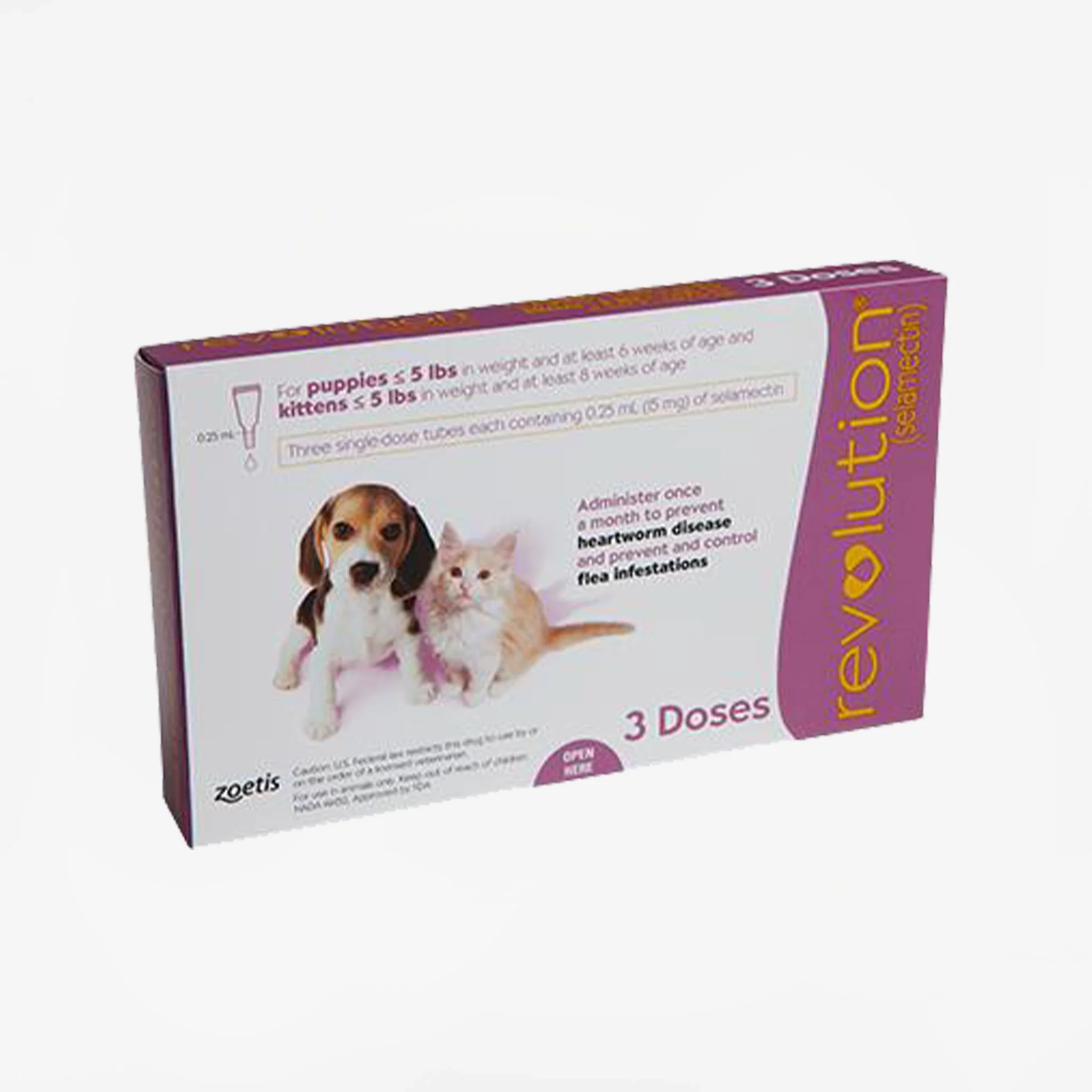 Revolution for Puppies & Kittens - 3 months (Rx)