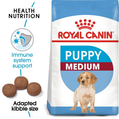 Royal Canin Size Health Nutrition Medium Puppy Dry Dog Food - Image 2