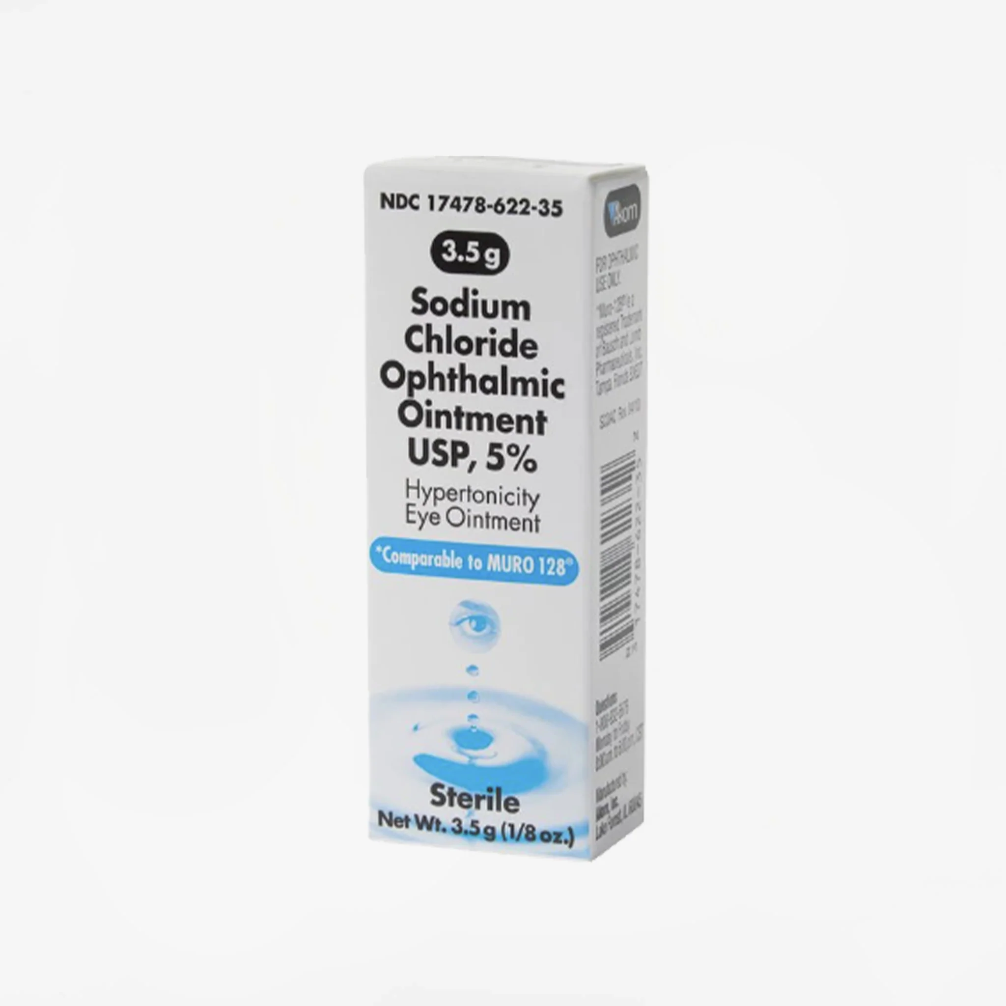 Sodium Chloride 5% Ophthalmic Ointment  (Rx)