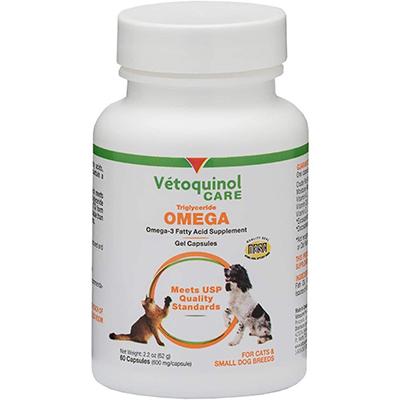 Tri Omega Gel Capsules for Cats & Dogs